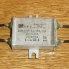 Netzfilter / Entstrfilter 0,08 uF + 2x 2500 pf 250 V RFT )